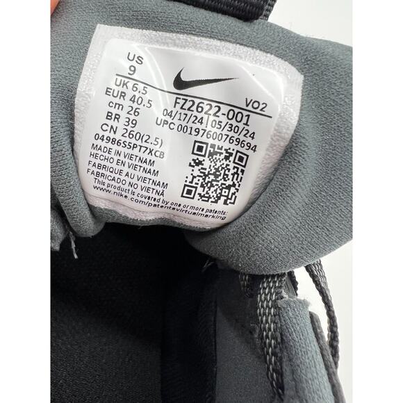 Nike V2K Run Gore-Tex Black Iron Grey FZ2622-001 Women's Size 9 - Picture 3 of 12